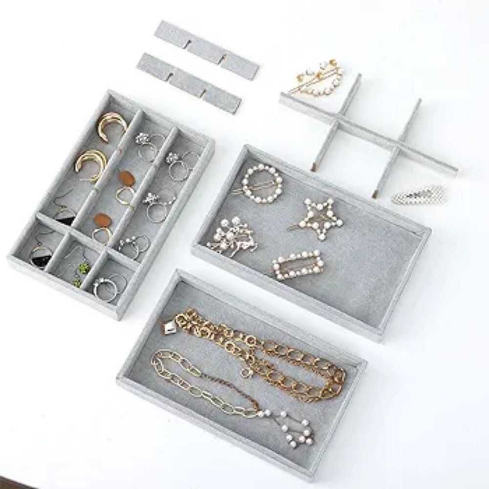 Set of 3 Jewelry Trays NEW